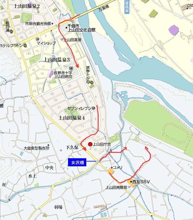 �ݗt�̗��X�|�[�c�G���A �t�ߐ}